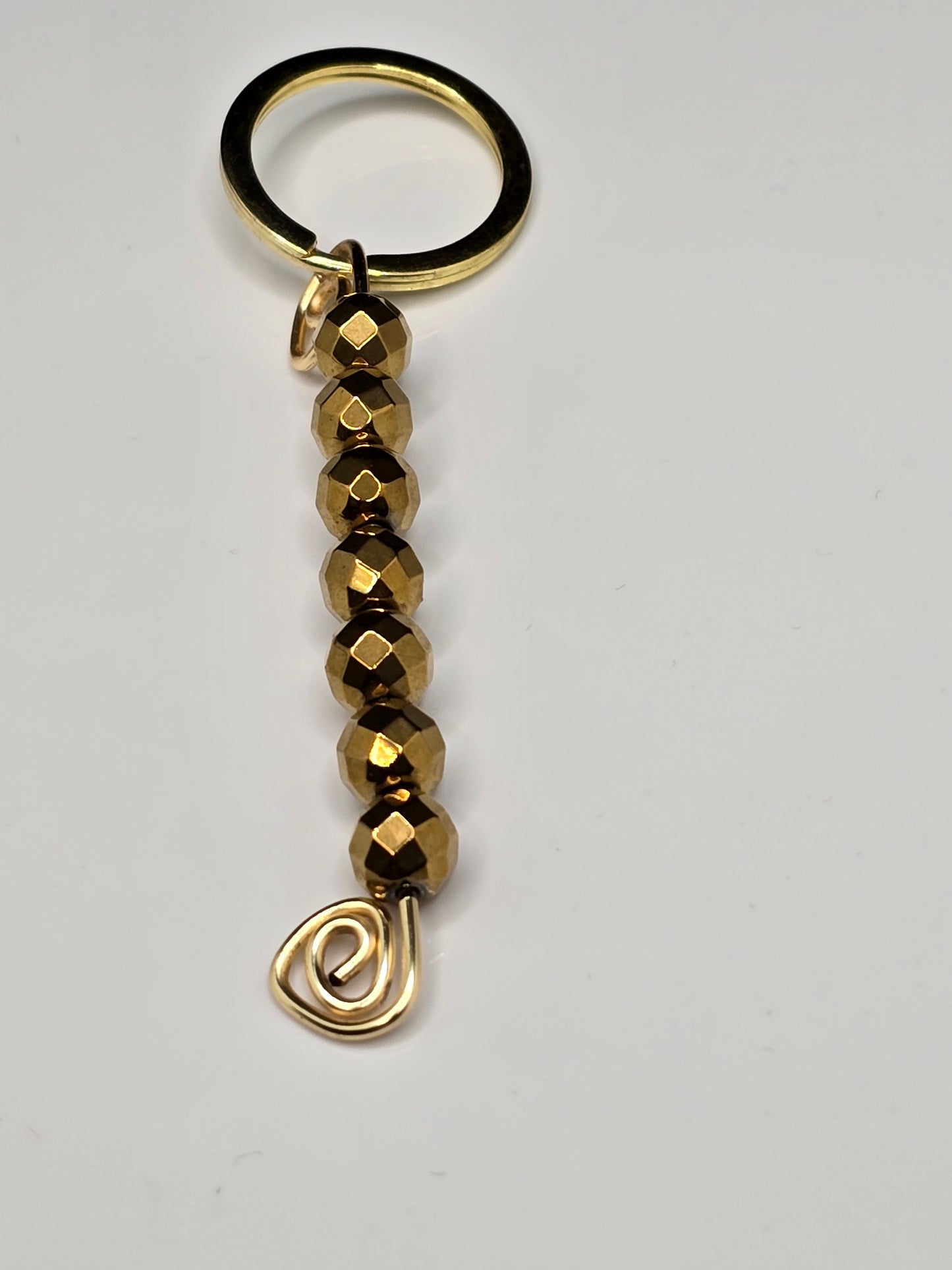 Hematite Key Chain