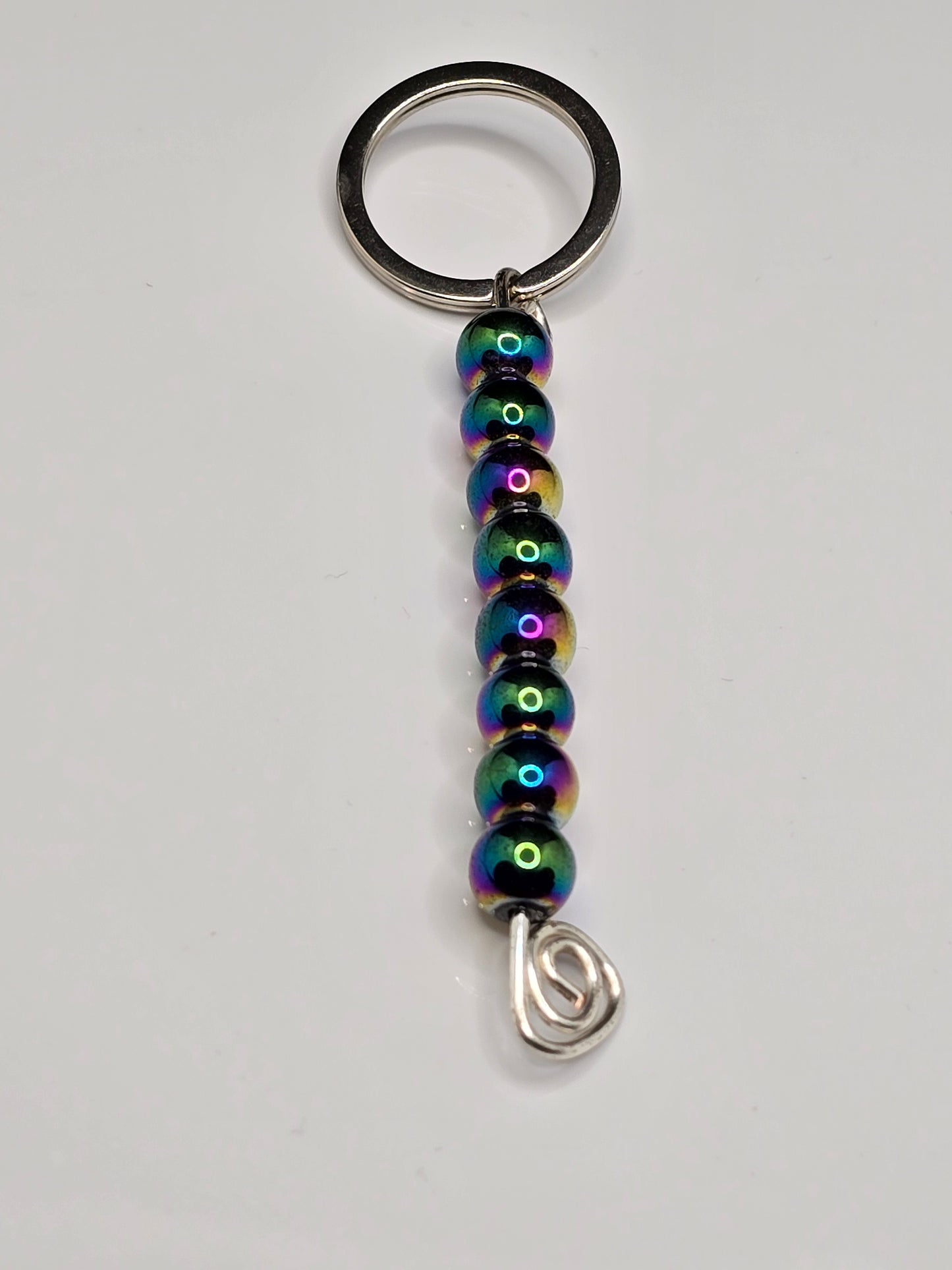 Hematite Key Chain